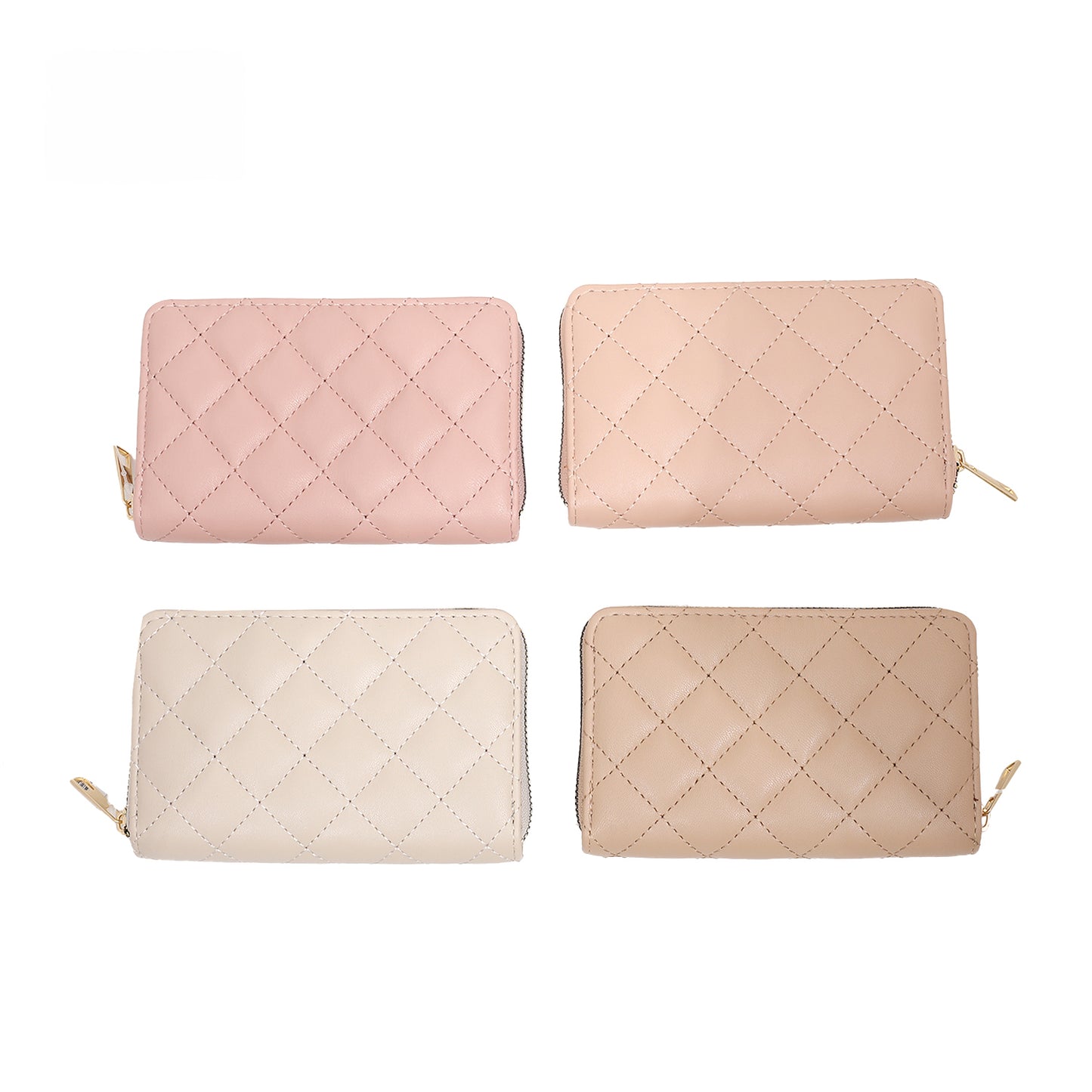 MEDIUM VIBRANT QUILTED WALLETS