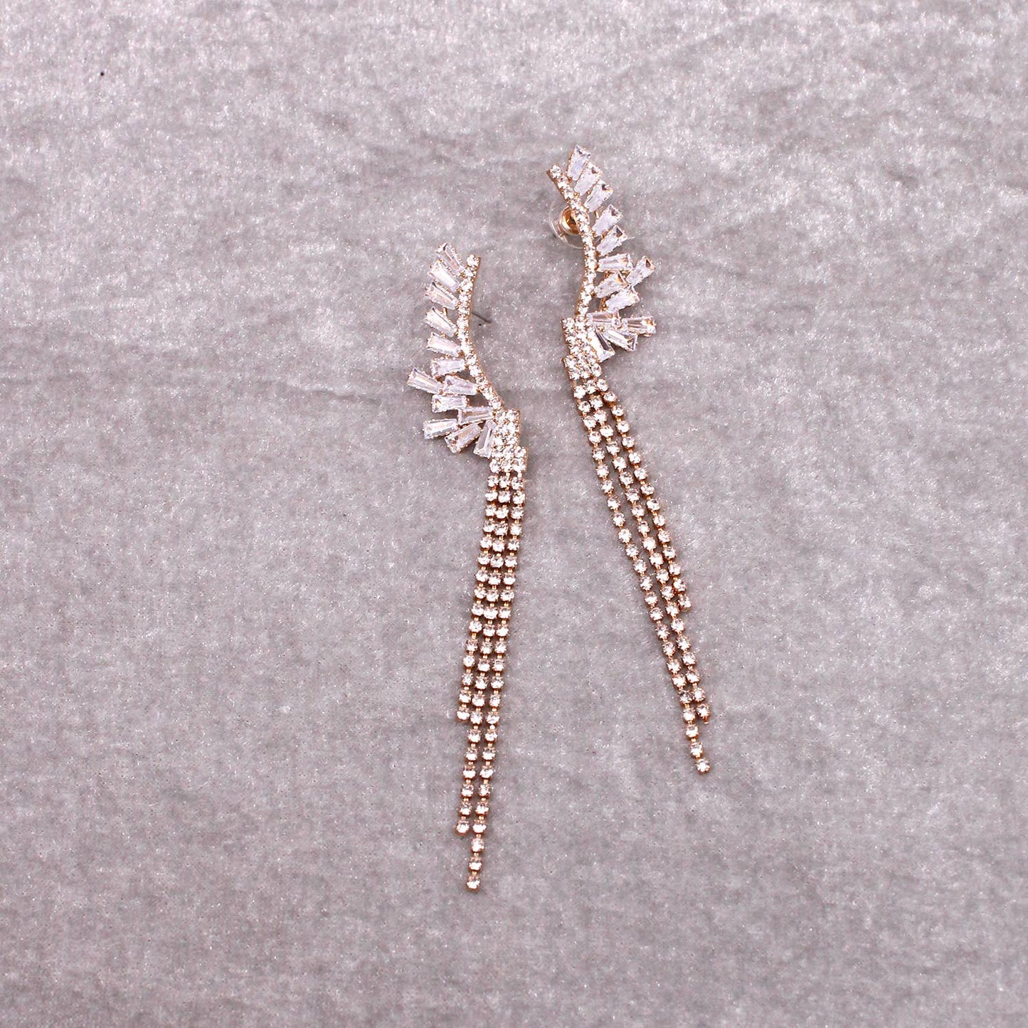 Angele Drop Cubic Zirconia Earring
