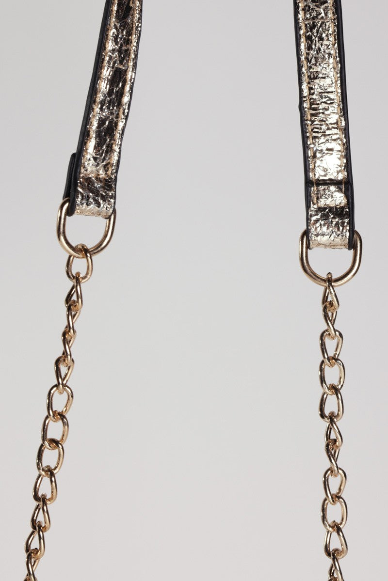 HOLOGRAPHIC CROSSBODY BAG