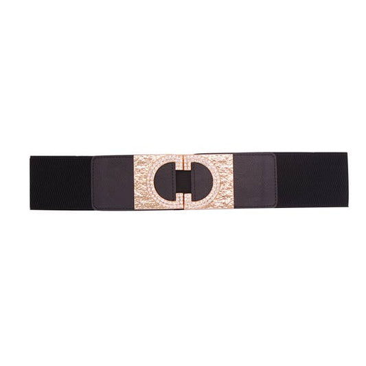 ELASTICATED RETRO WAIST CINCHER BELT