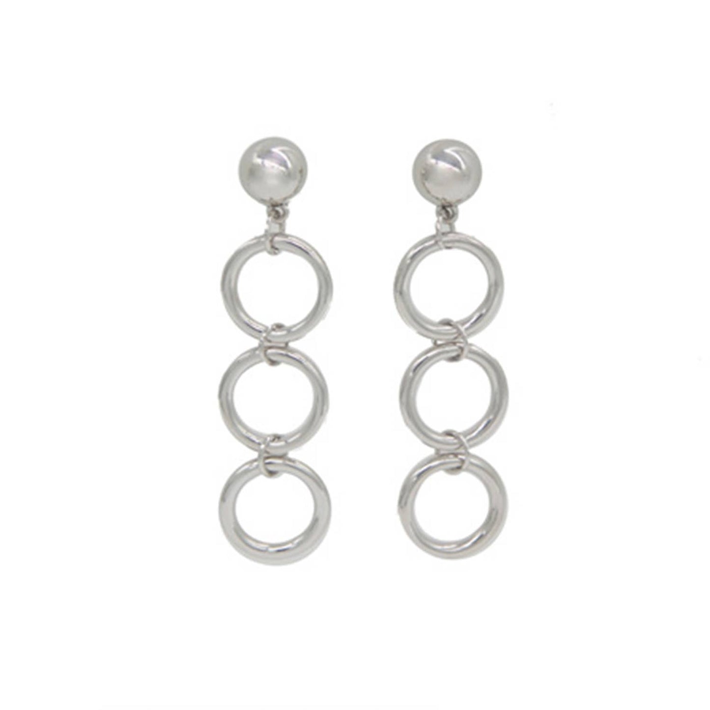 Round Drop Earring