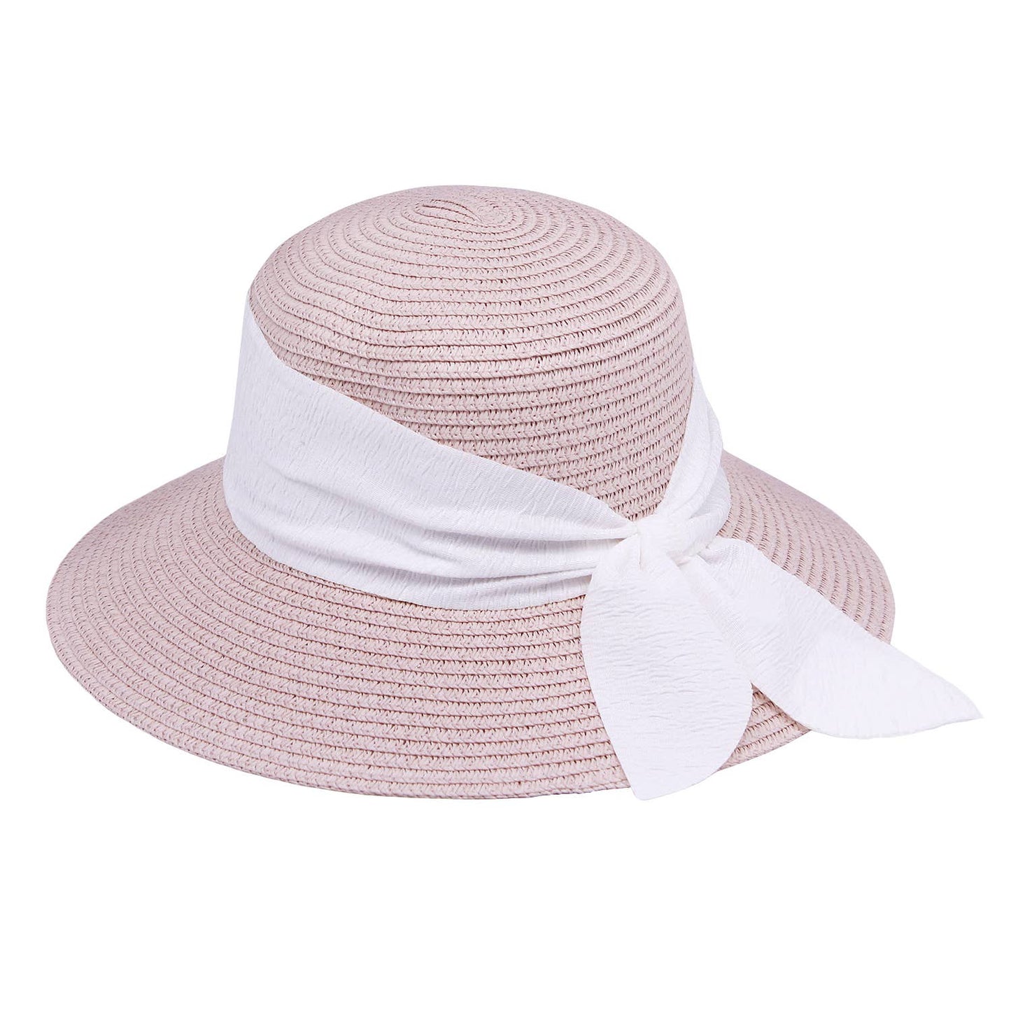 Ribbon Bow Straw Sun Hat