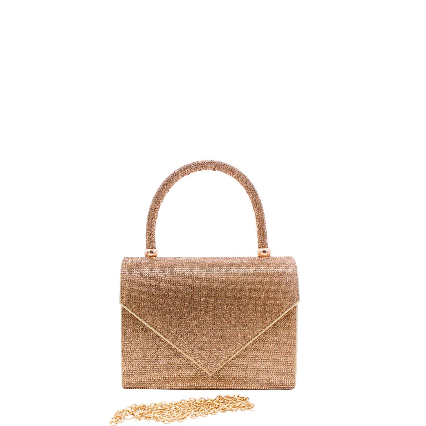 Mini Square Rhinestone Evening Bag