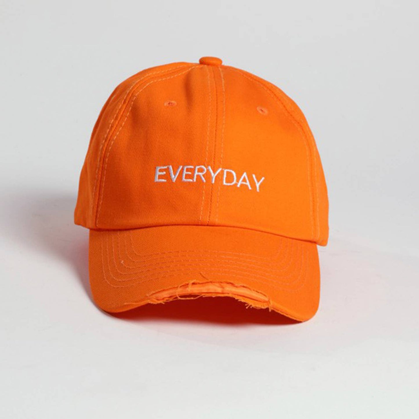 DISTRESSED EVERYDAY EMBROIDERED SNAPBACK CAP