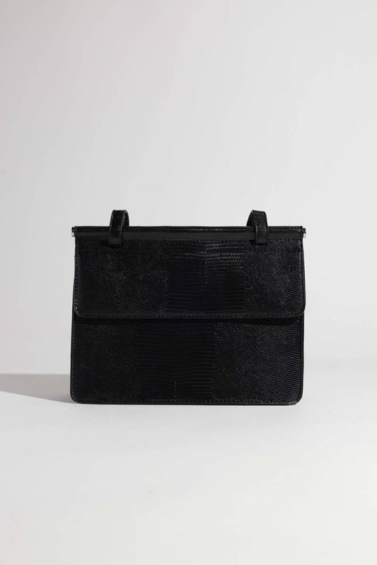 TEXTURED PU LEATHER FASHION BAG