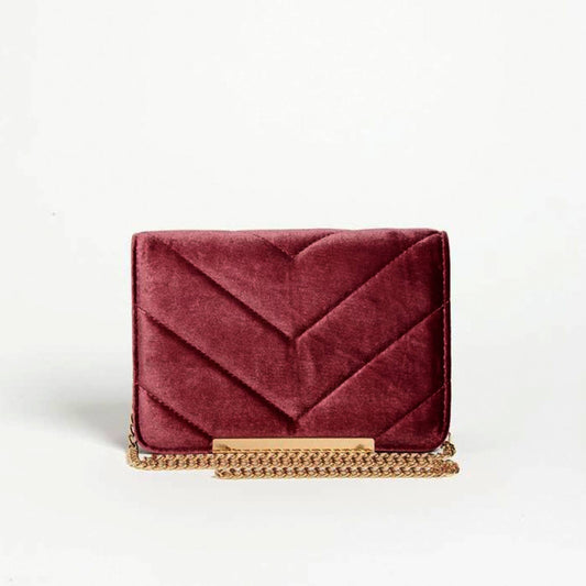 Velvet Crossbody Purse