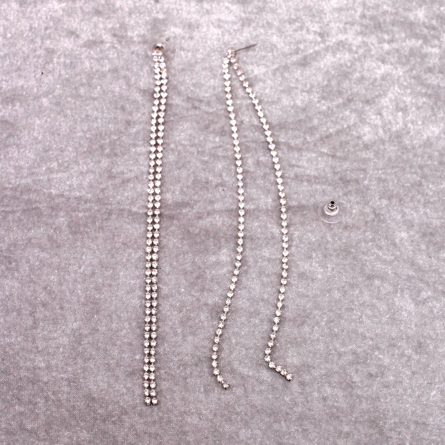 Trendy Shoulder Duster Rhinestone Stud Earring