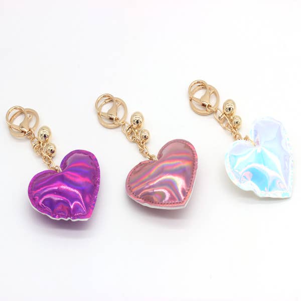 HEART ASSORTED KEY CHAINS