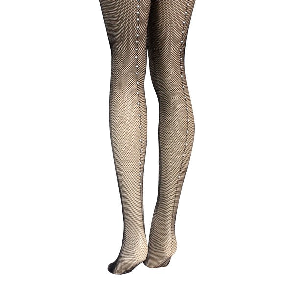 CLEAR RHINESTONE STOCKINGS