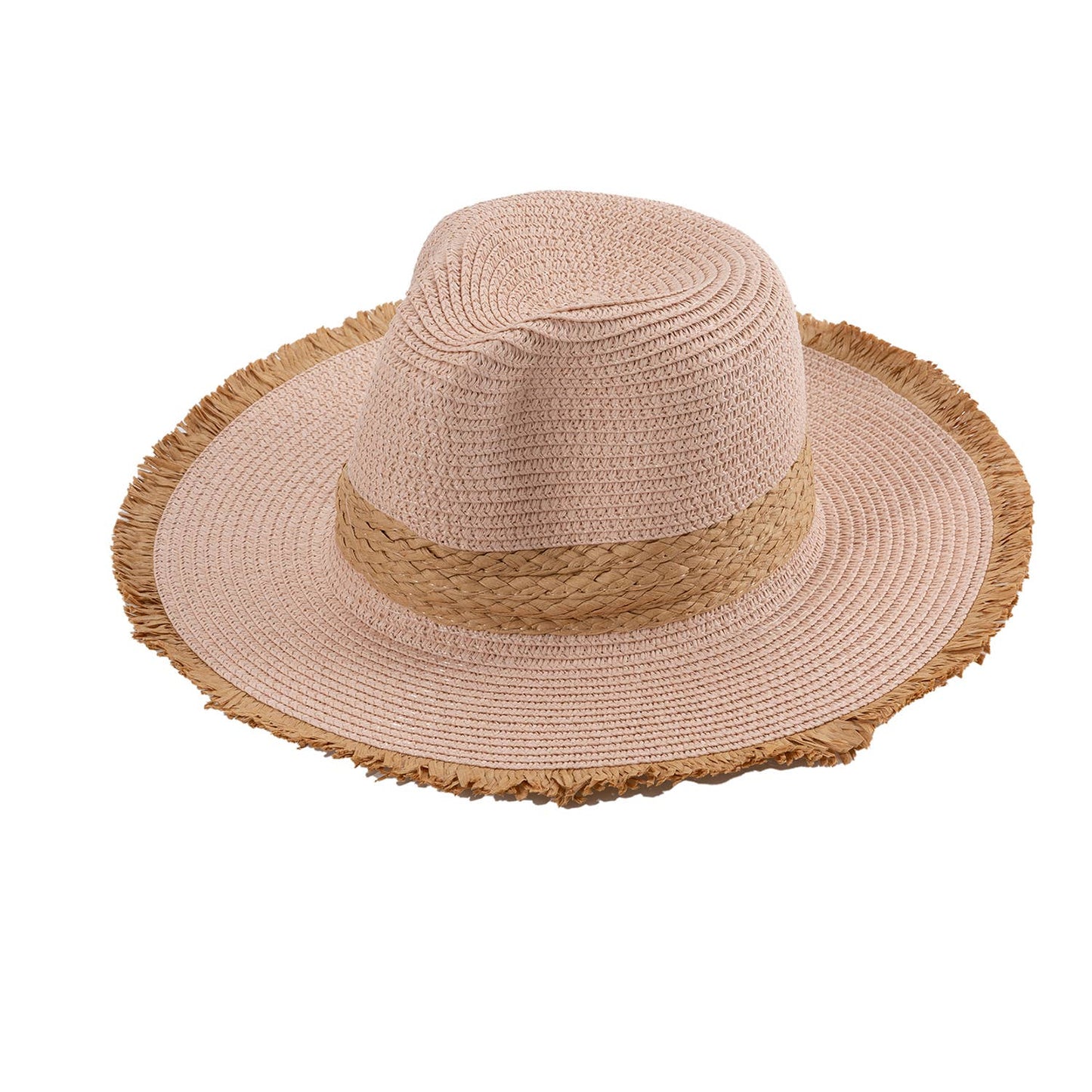 Frayed Brim Beach Straw Hat