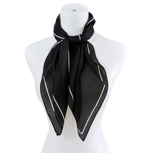 Chic Satin Fashion Square Neck Scarf