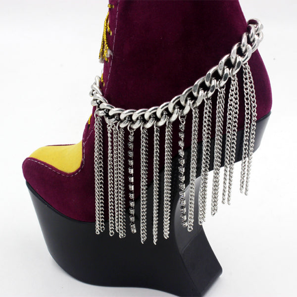 BOLD BOOT CUFF ANKLET