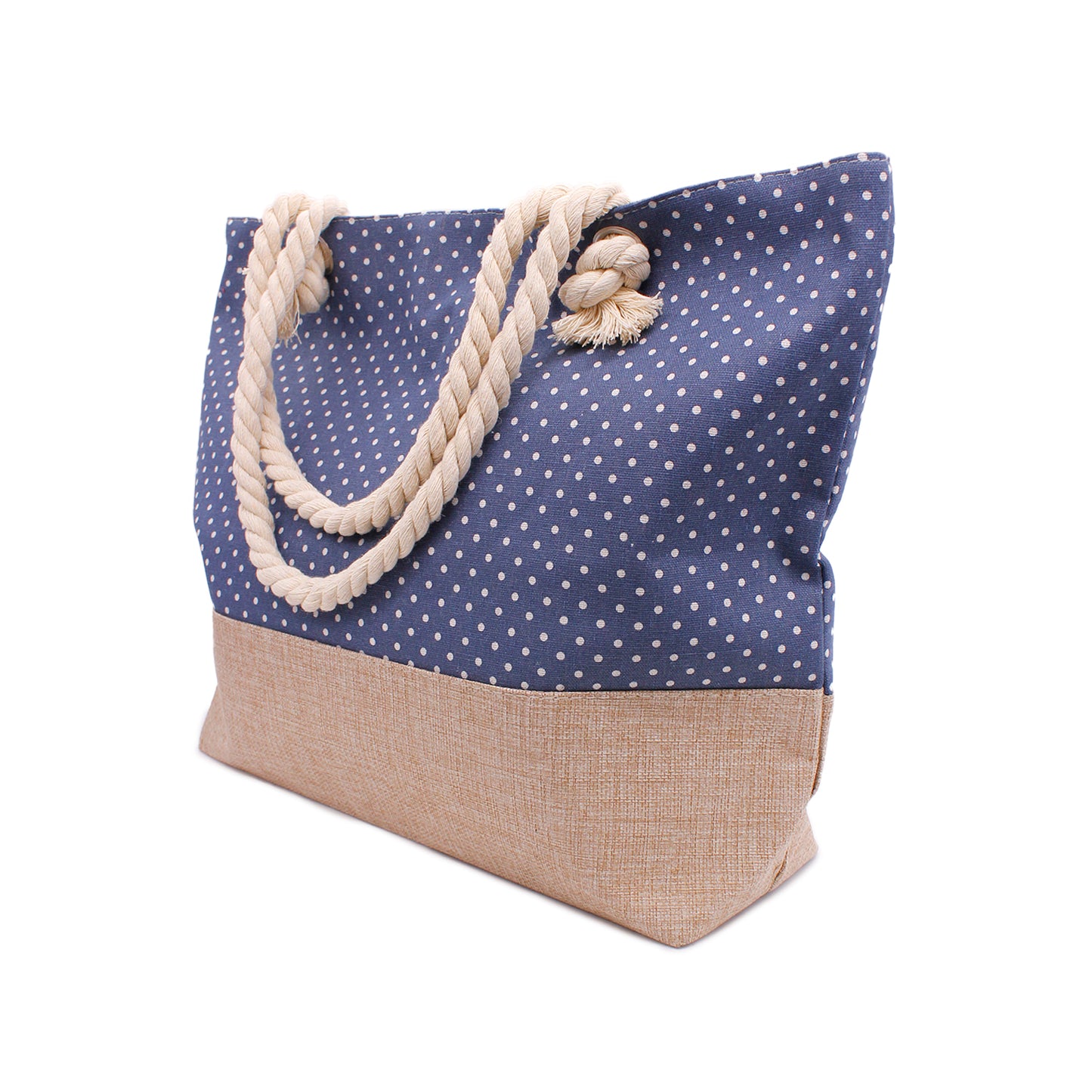 Polka Dot Beach Bag
