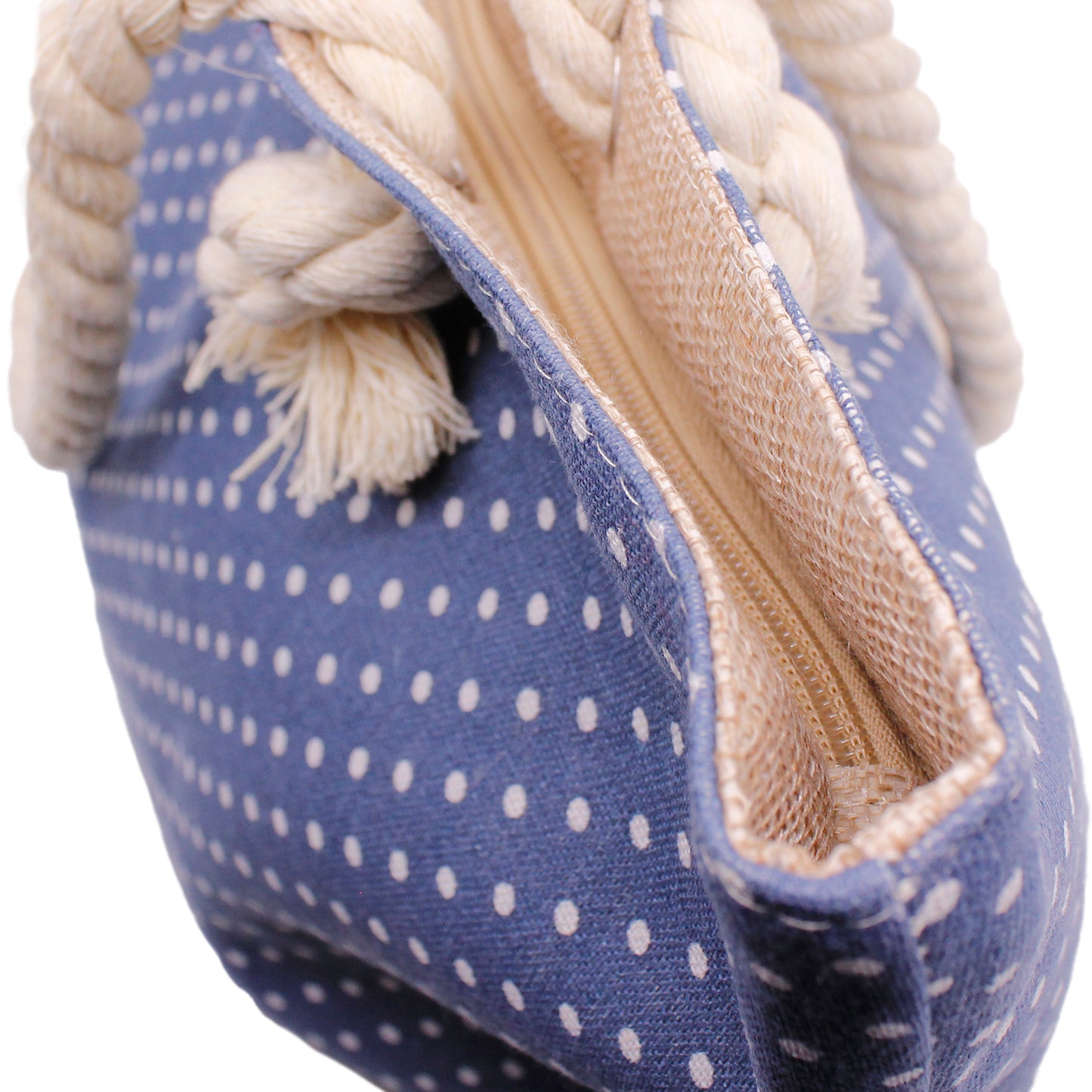 Polka Dot Beach Bag