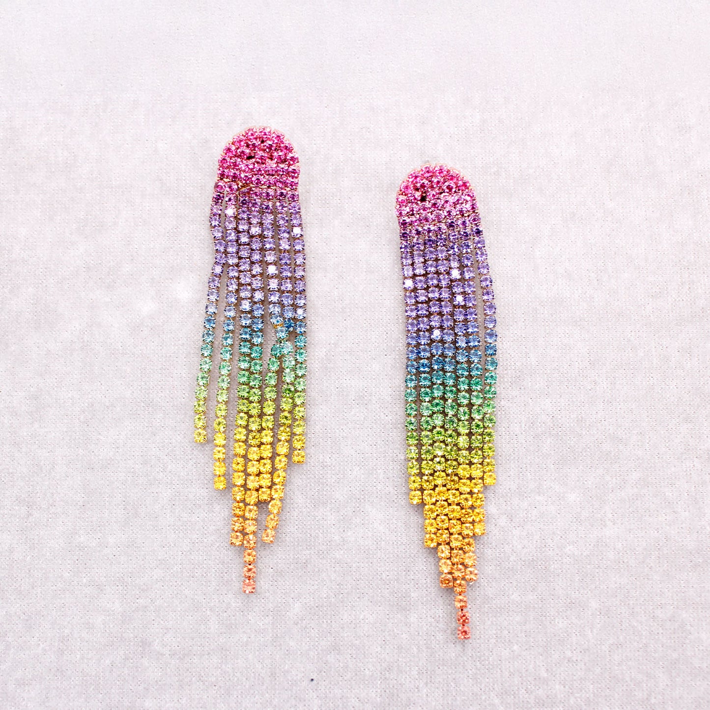 Rhinestone Drop Earrings