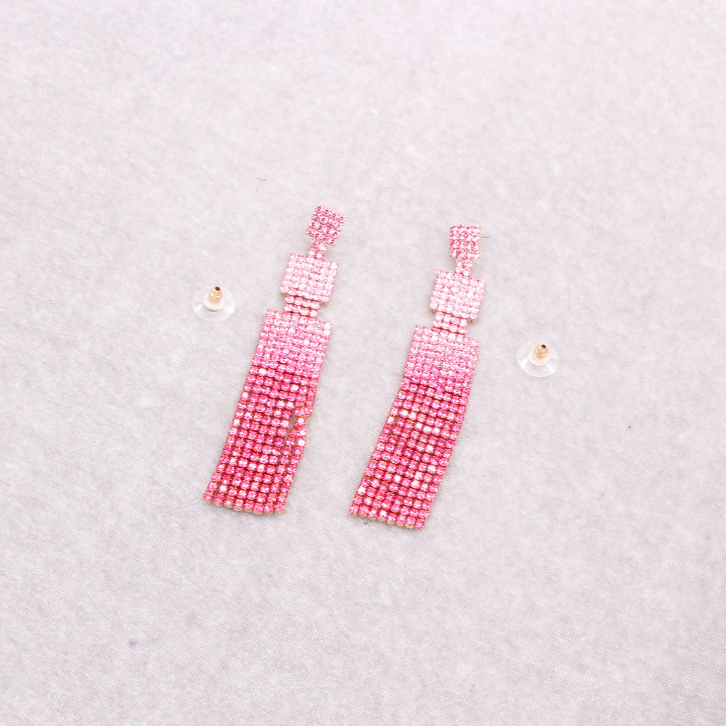 Rhinestone Drop Earrings