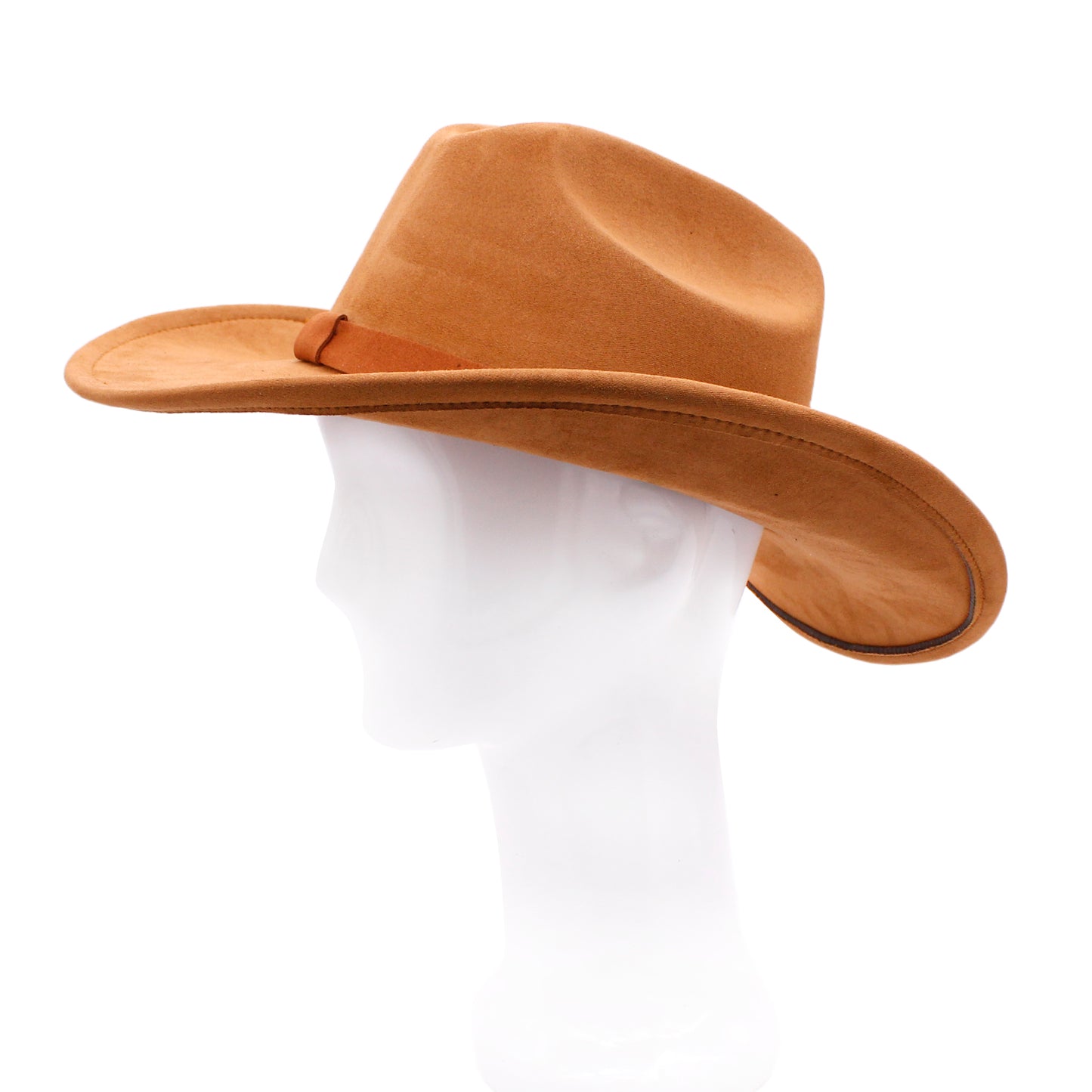 Classic Wide Brim Suede Cowboy Hat