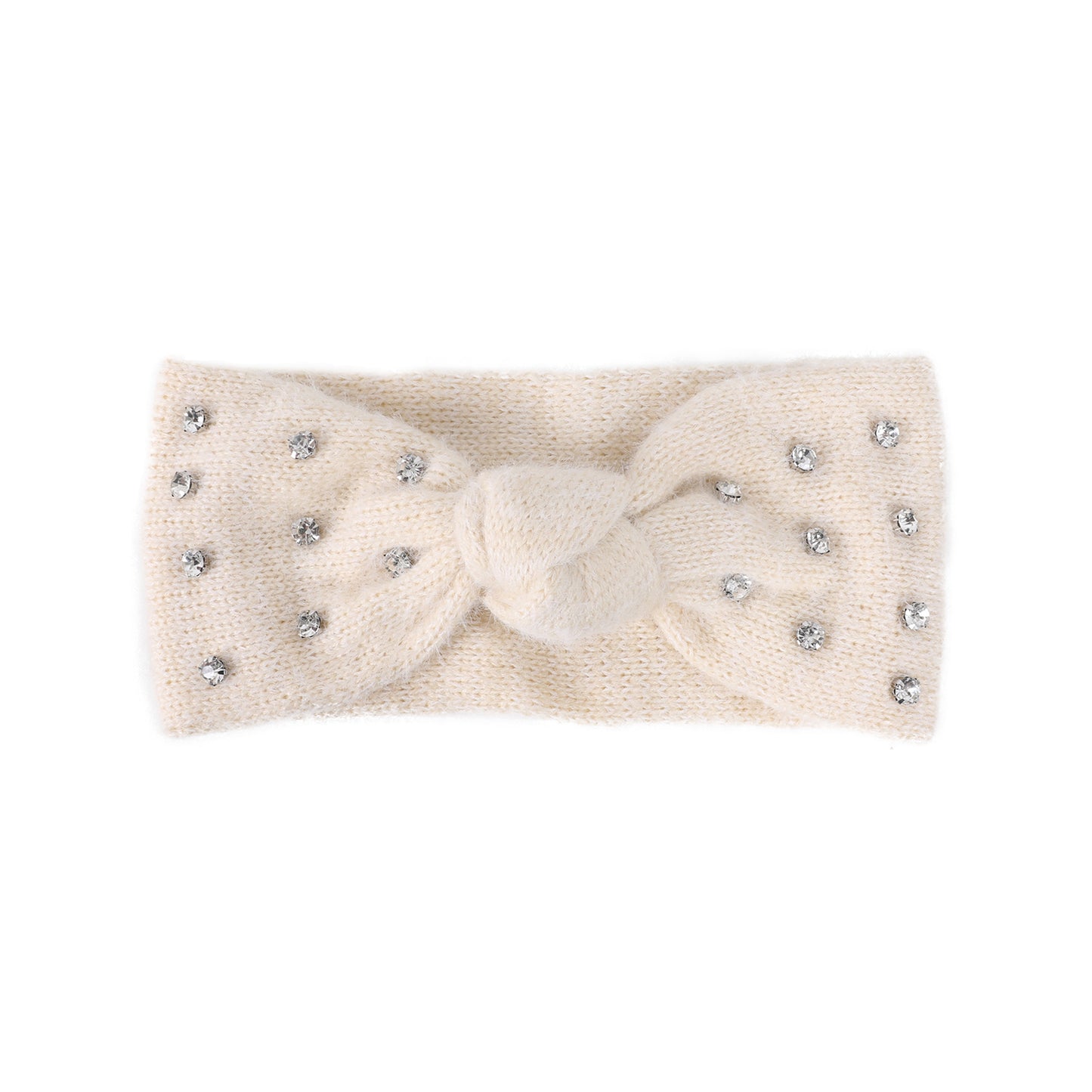 RHINESTONE FUZZY HEADBAND