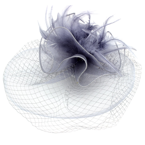 Jumbo Feather Fascinator Headband / hair clip
