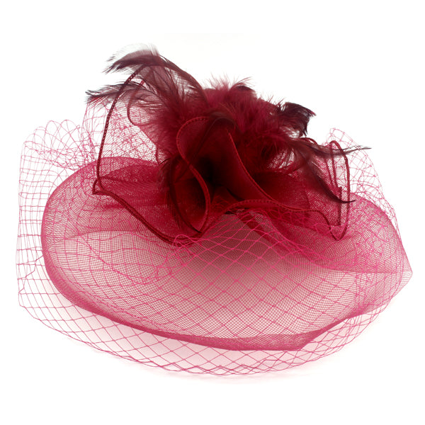 Jumbo Feather Fascinator Headband / hair clip