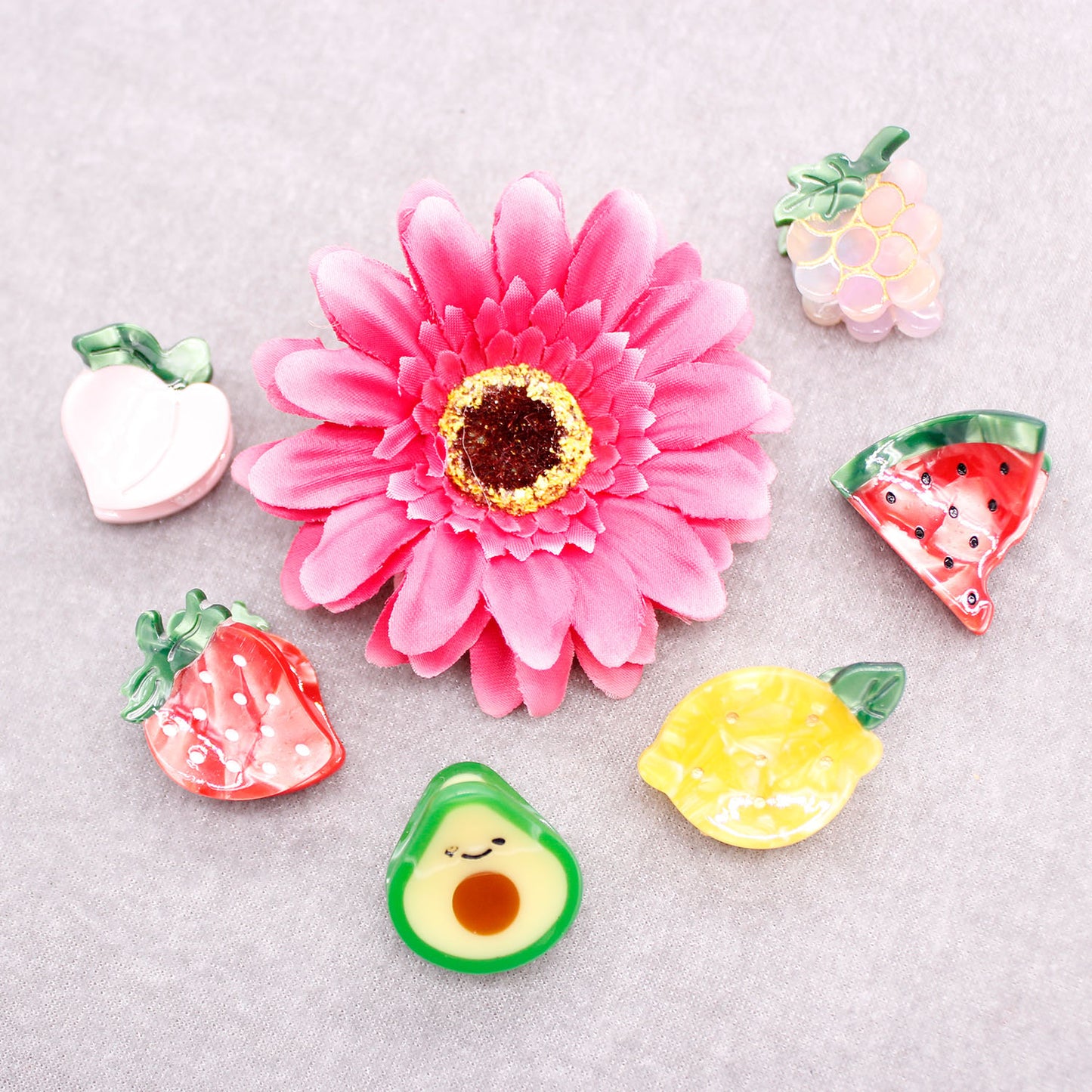 Fruit Mini Hair Clips