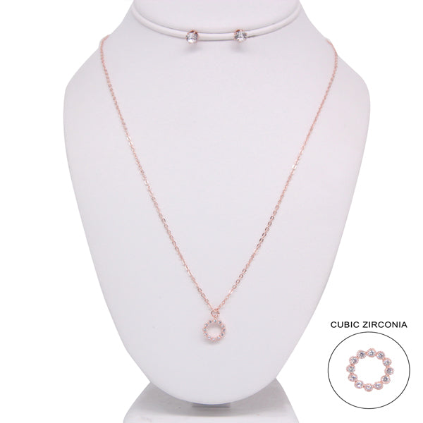CIRCLE AROUND NECKLACE
