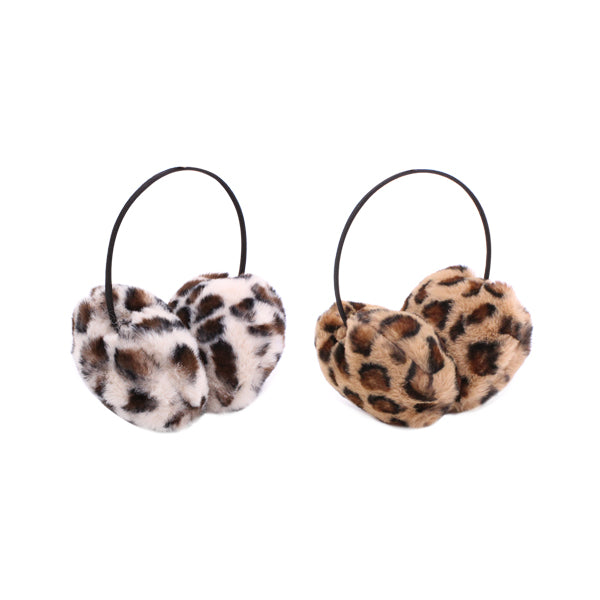 LEOPARD PRINT EARMUFFS