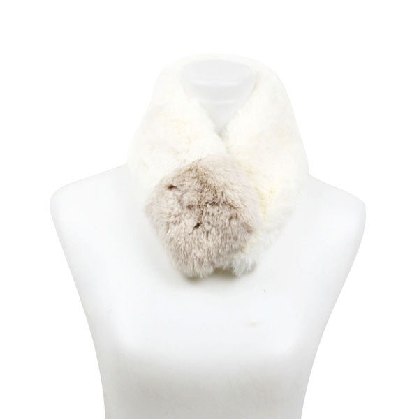 FURRY NECK SCARF
