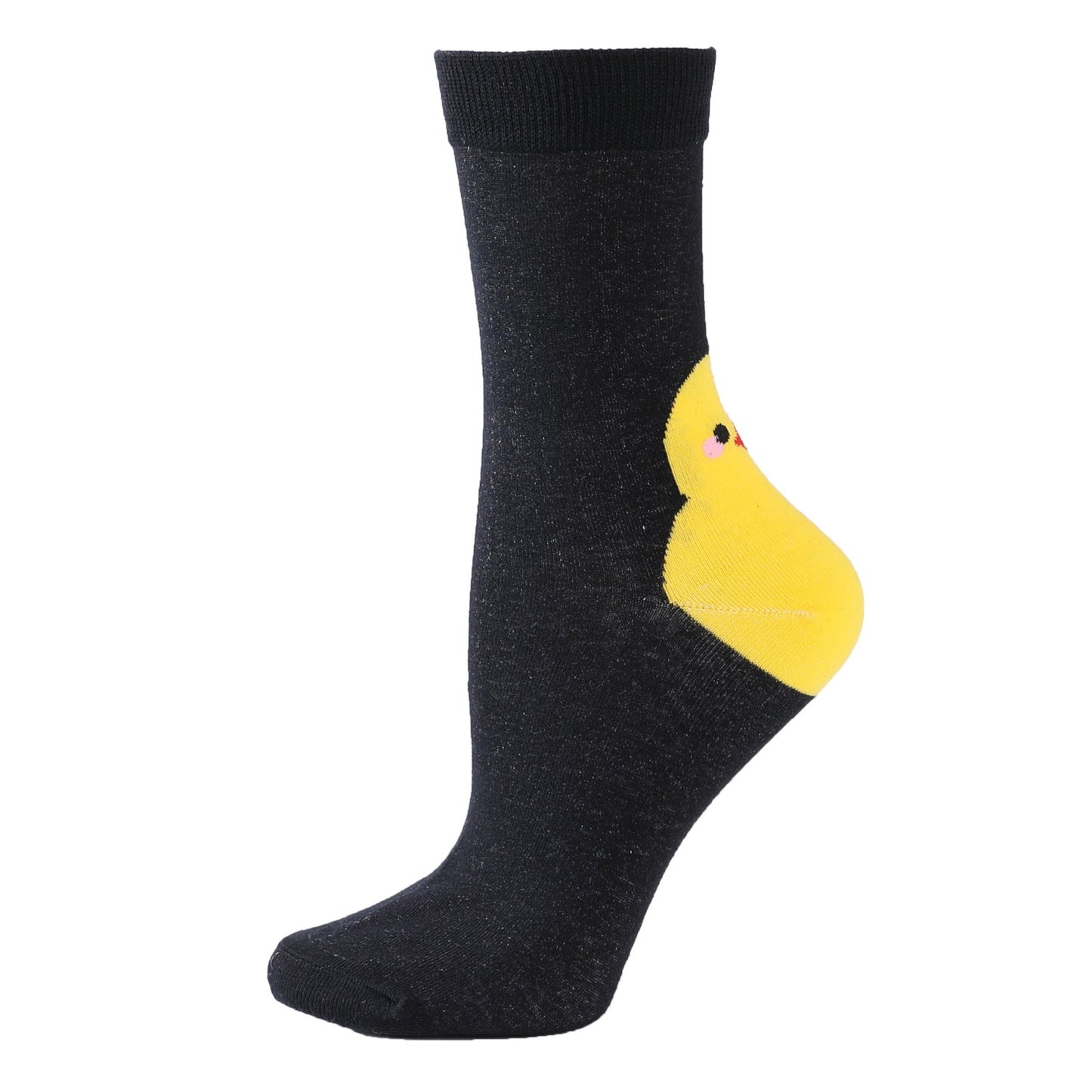 4 ASSORTED COLORED CHIC SOCKS