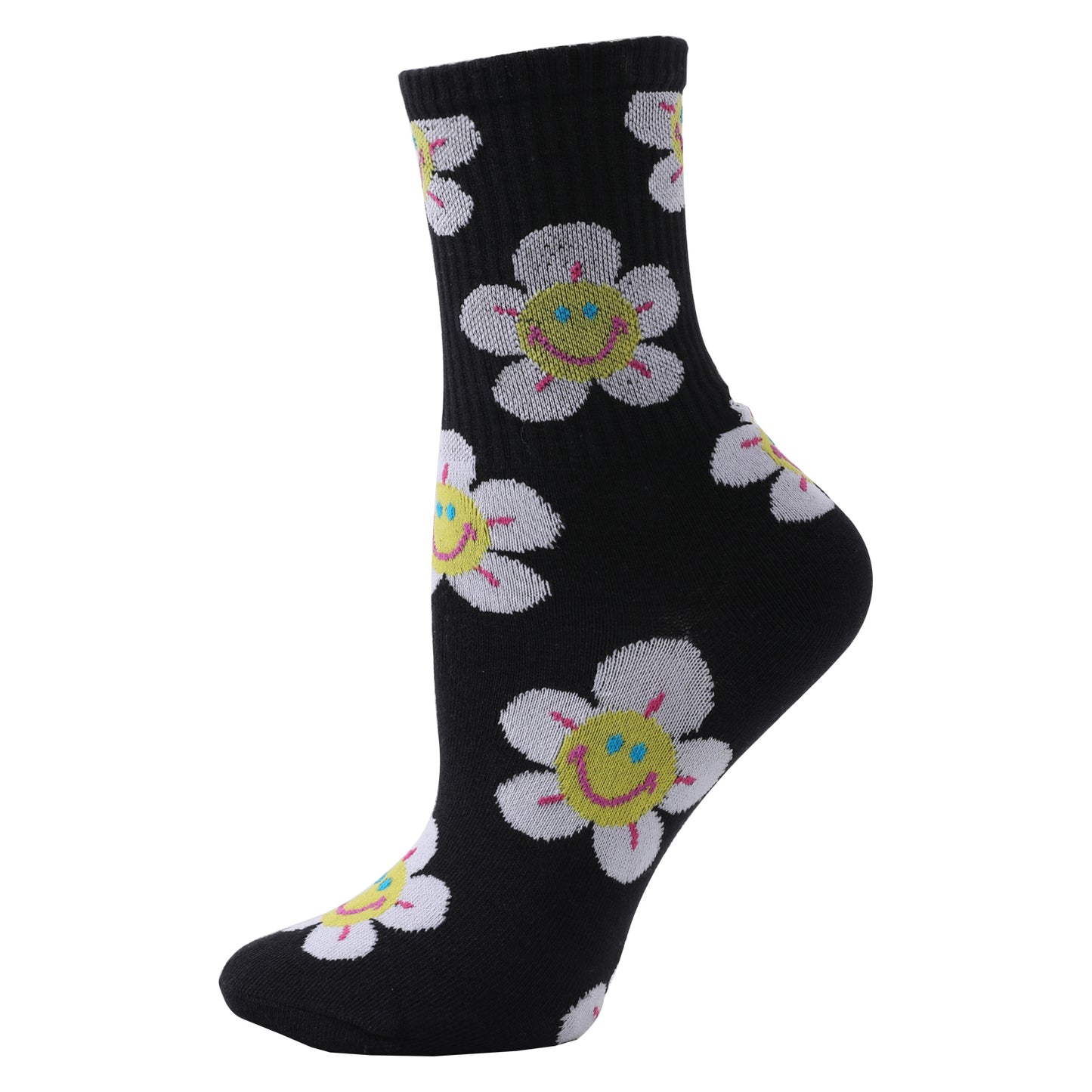 Smily flowers printed