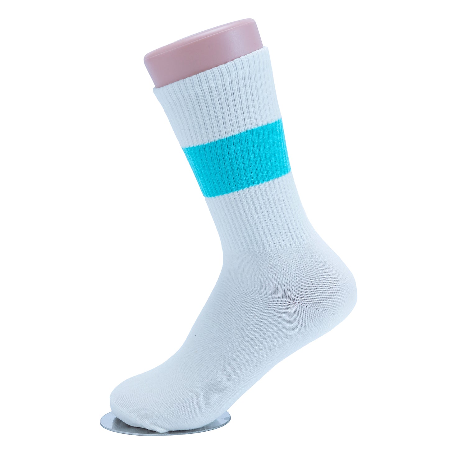 6 ASSORTED COLORED CHIC SOCKS