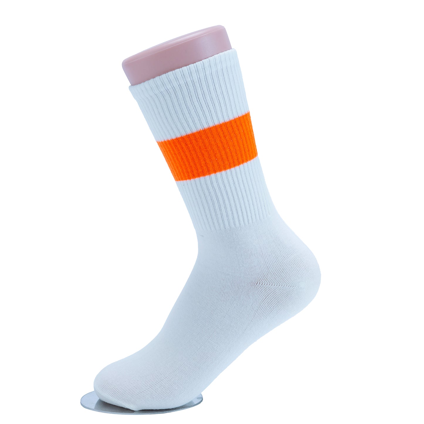 6 ASSORTED COLORED CHIC SOCKS
