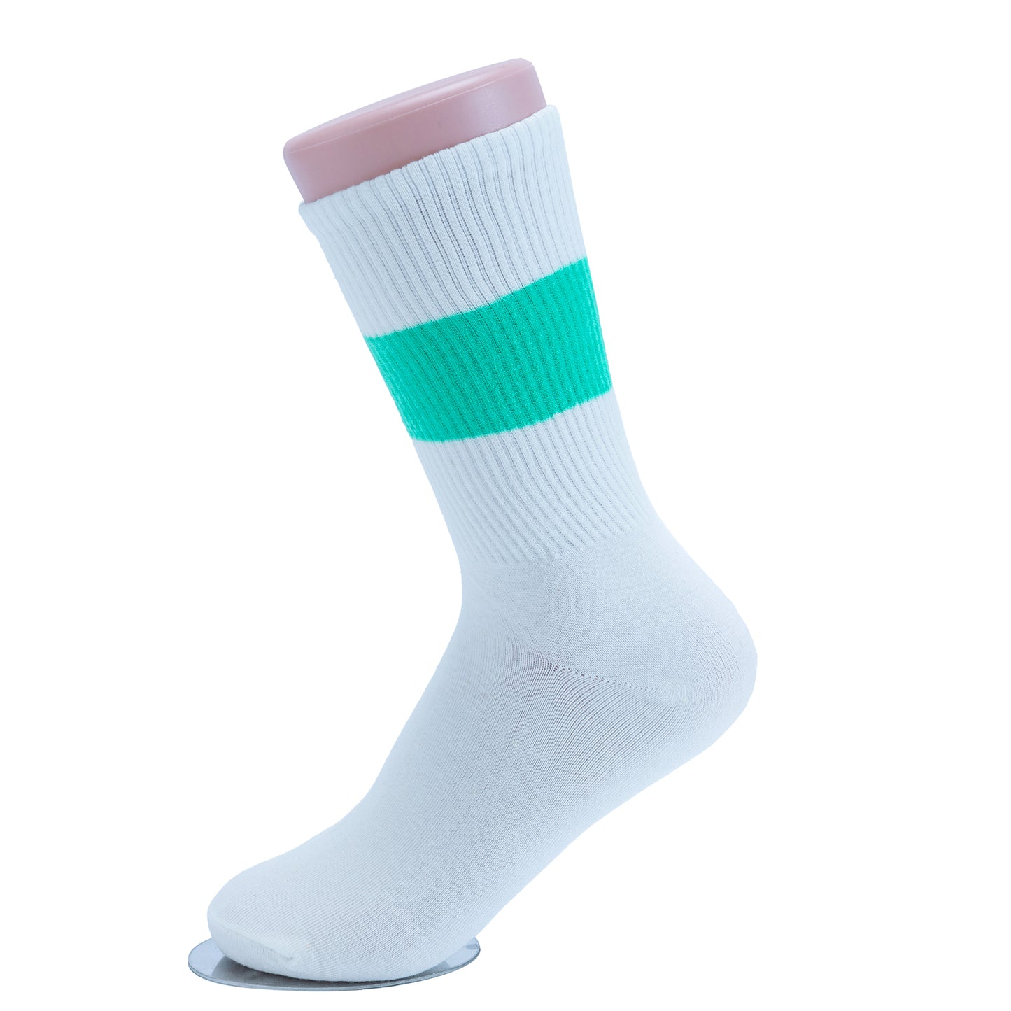 6 ASSORTED COLORED CHIC SOCKS