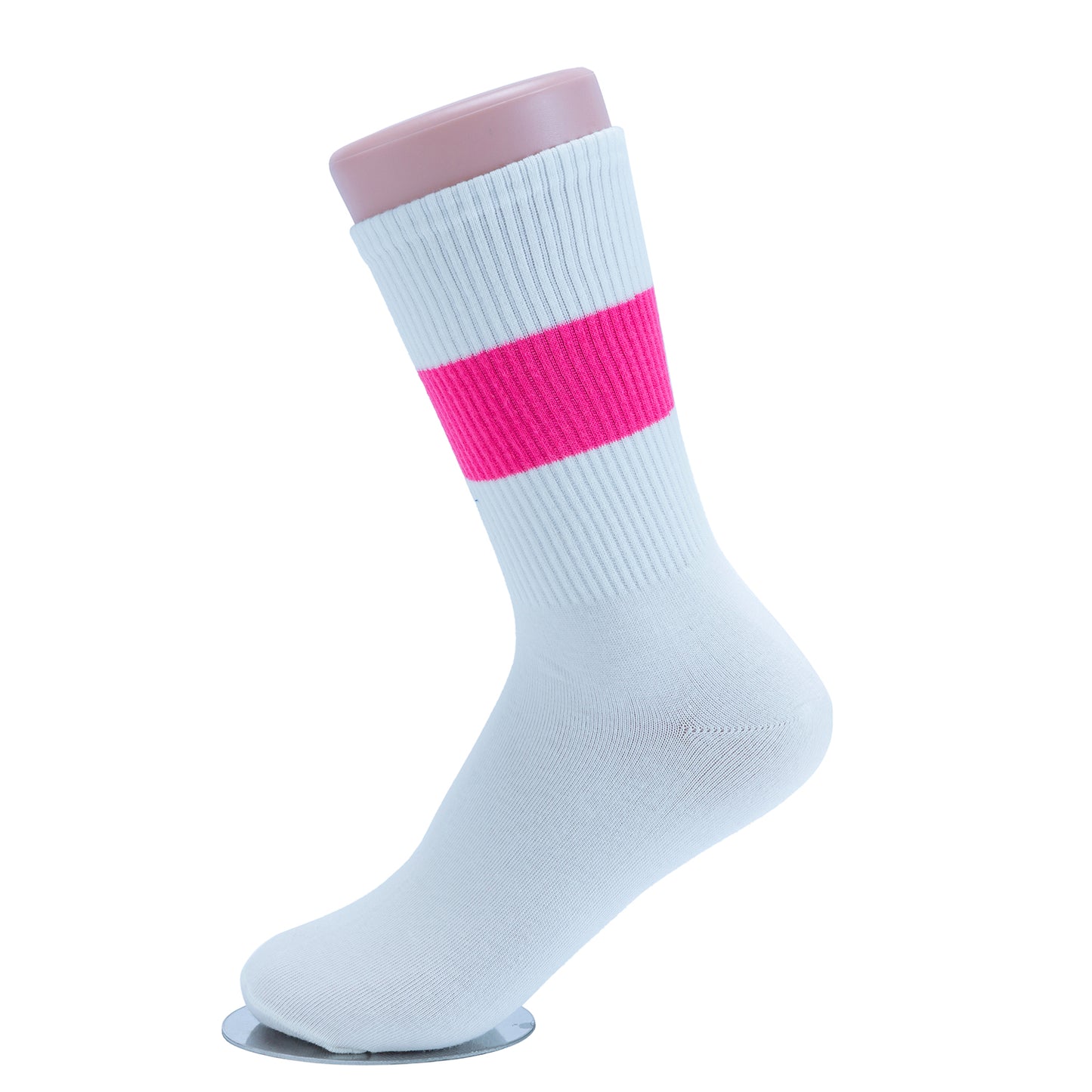 6 ASSORTED COLORED CHIC SOCKS