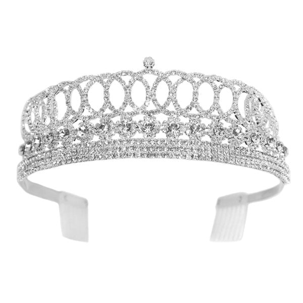 Classic Rhinestone Princess Tiara
