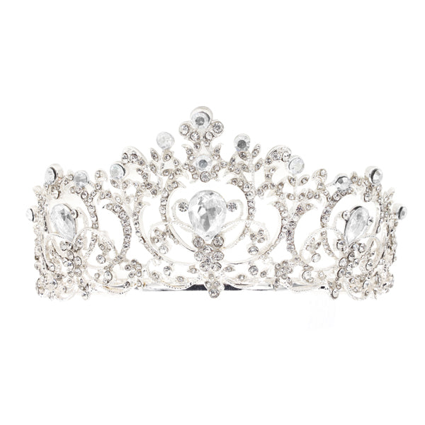 Elegant Rhinestone Princess Tiara