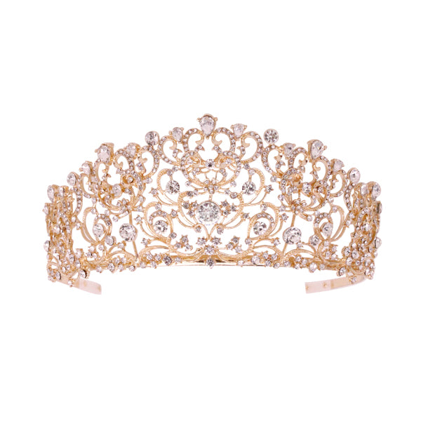 Crystal Leaf Royal Tiara