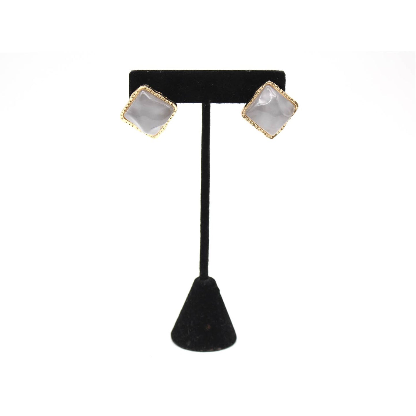 Stone Stud Earring