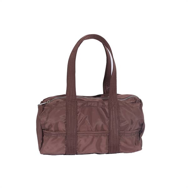SATIN MINI DUFFLE BAG