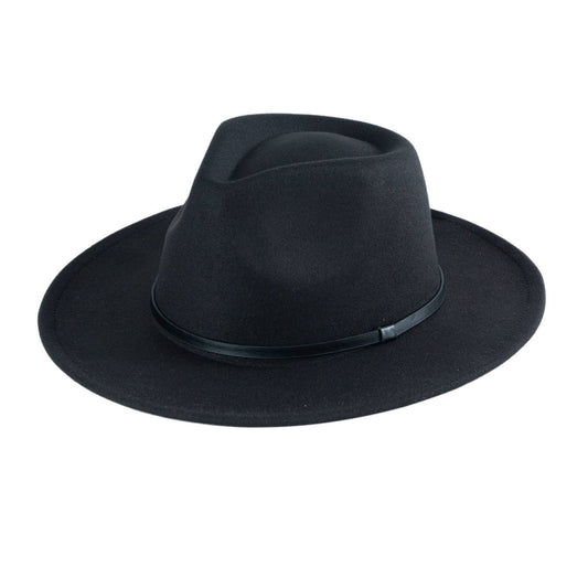 Classic Suede Felt Fedora Hat