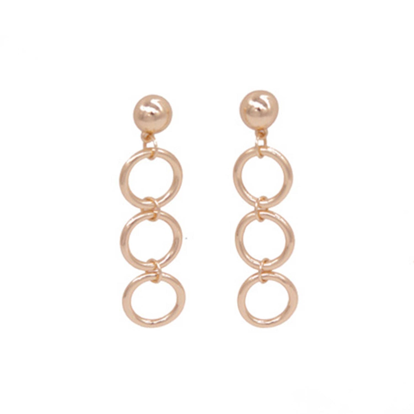Round Drop Earring