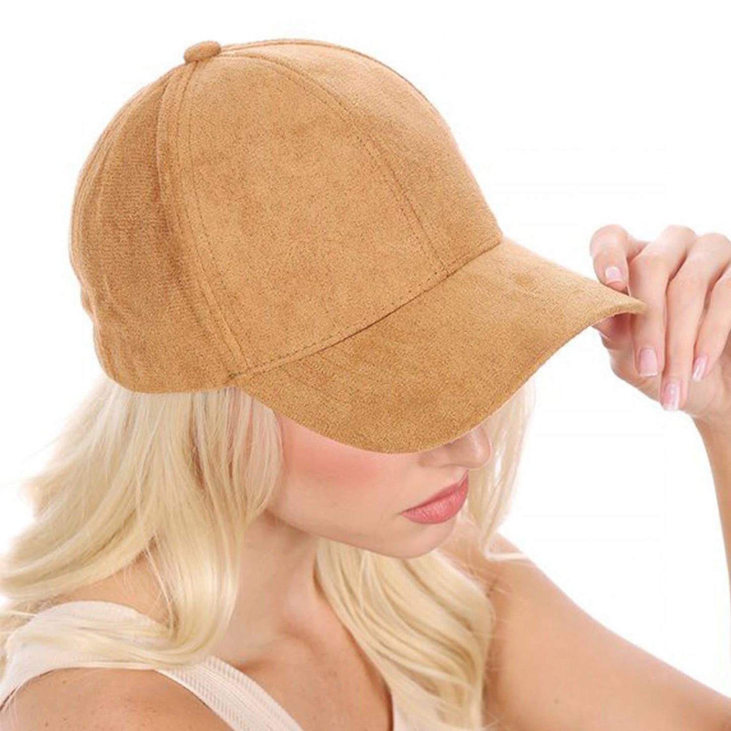 CLASSIC SUEDE FELT BASEBALL FASHION CAP