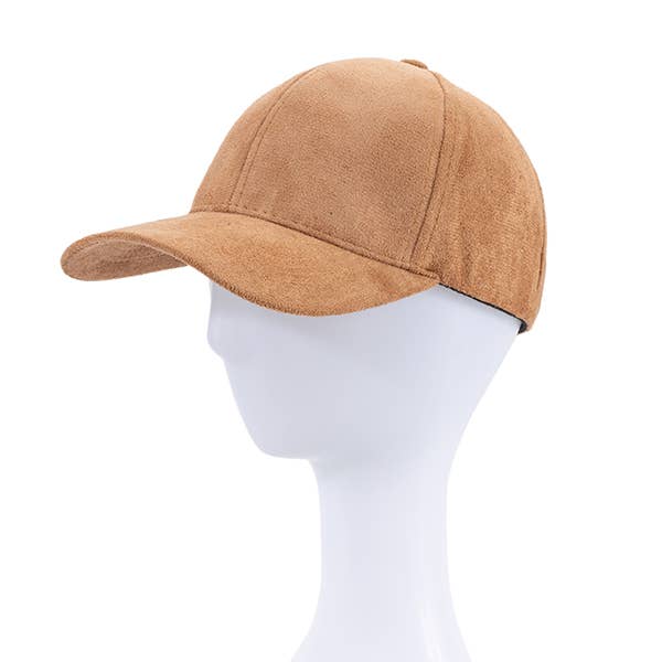 CLASSIC SUEDE FELT BASEBALL FASHION CAP