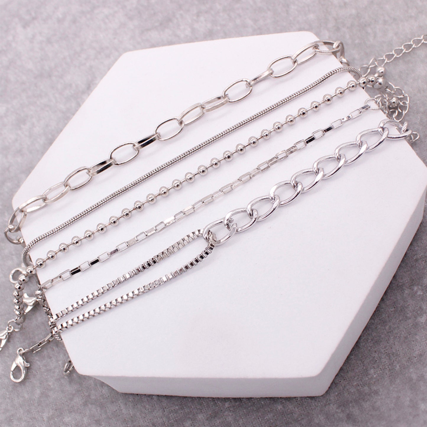 LAYERED BRACELET SET