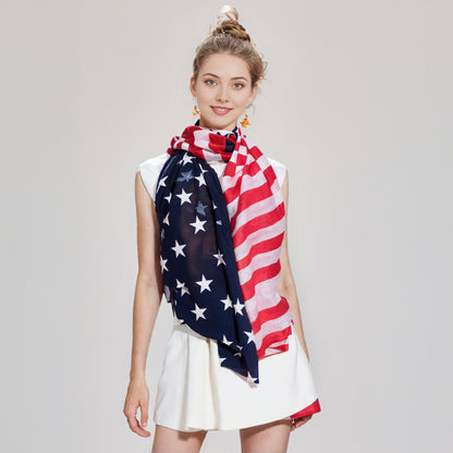 American Flag Scarf
