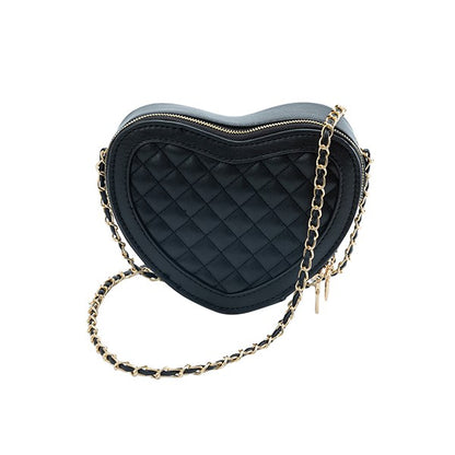 HEART SHAPED CROSSBODY BAG