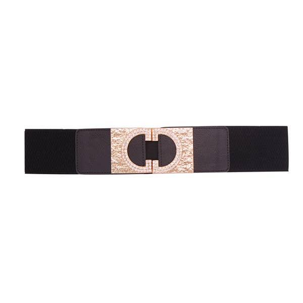 ELASTICATED RETRO WAIST CINCHER BELT