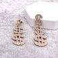 Rhinestone  Drop Earrings