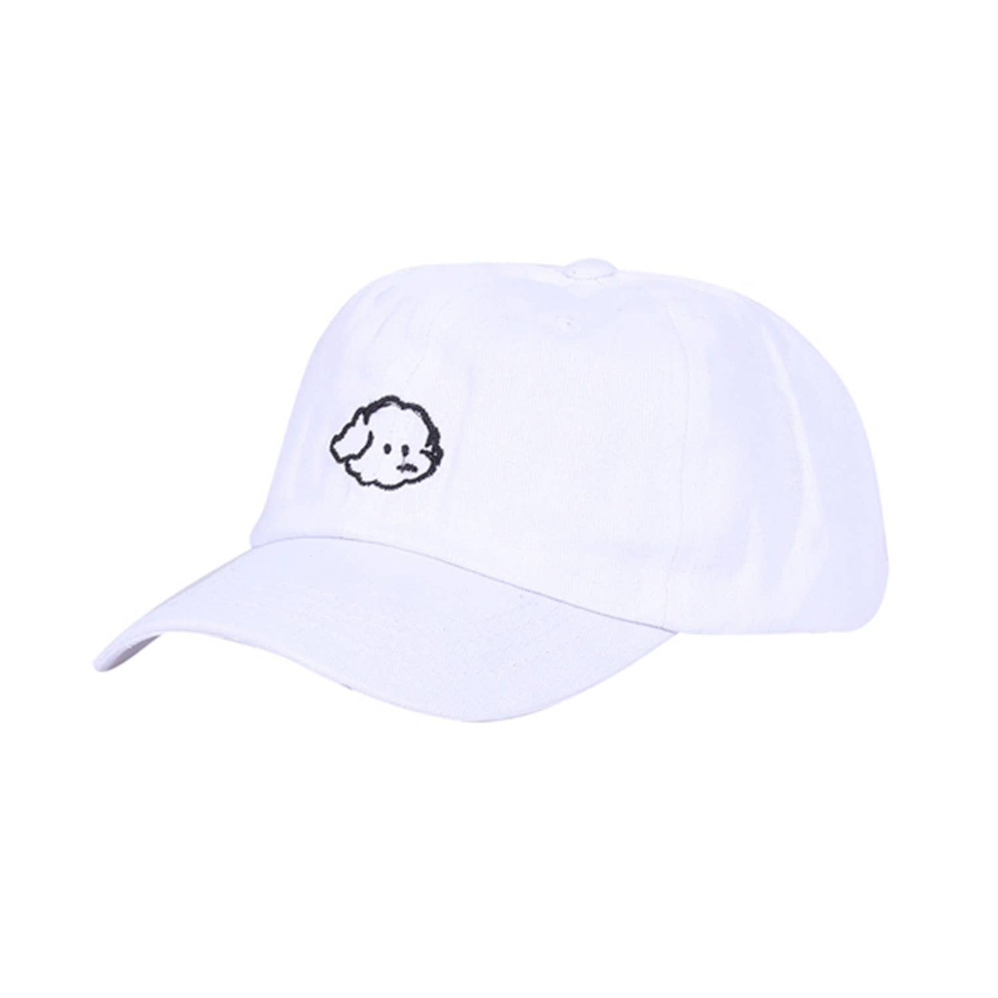 Embroidered Dog Baseball Cap