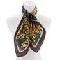 Dainty Floral Silk Scarf